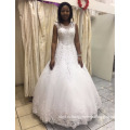 2017 Сексуальная Бальное Платье Белый Паффи Свадебное Платье С Бриллиантами